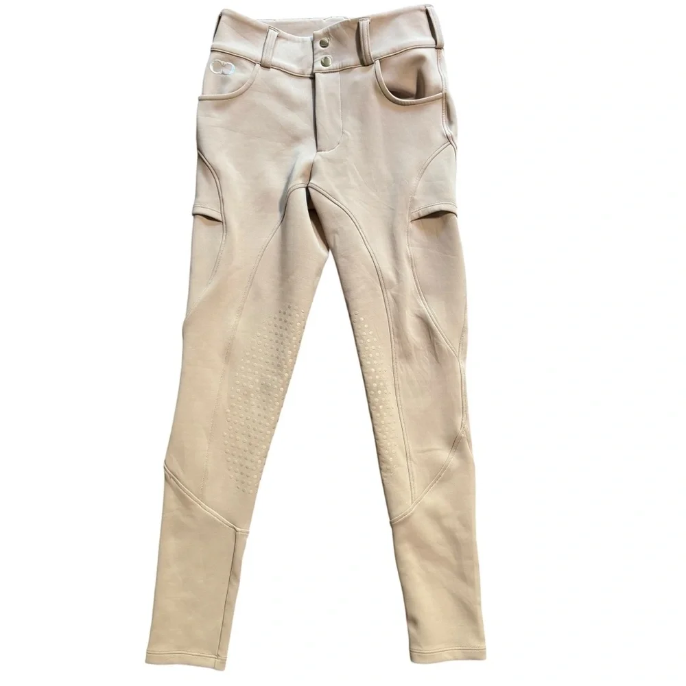 Correct Connect Mid Weight Knee Patch Winter Breeches Size Small - Picture 2 of 12